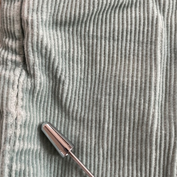 Vintage 70's Levi's Corduroy Pants Teal Blue Bootcut Vintage Men's Size 32x32 - Picture 7 of 13